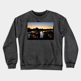 End of Day at The Dock Crewneck Sweatshirt